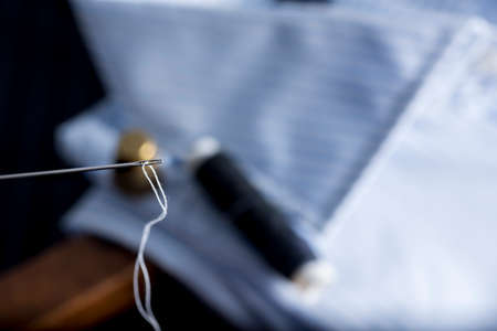 basted dress tailoredの写真素材