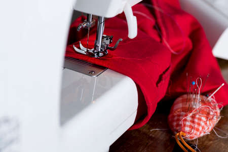 basted dress tailored
