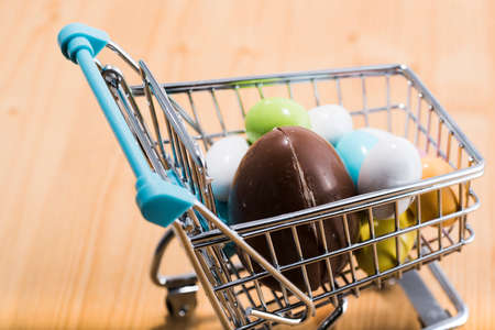buy chocolate eggs and colored eggs
