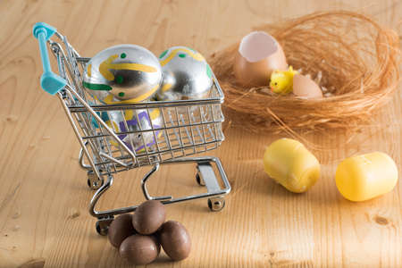 buy chocolate eggs and colored eggs
