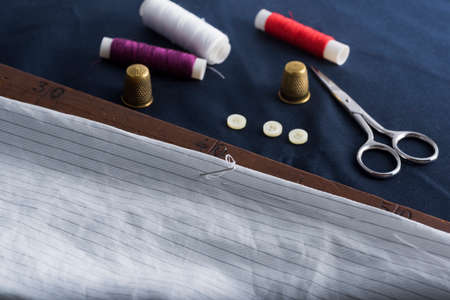 basted dress tailoredの写真素材