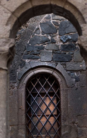 Details of the Cathedral of San Martino in Cimino in Viterbo Province