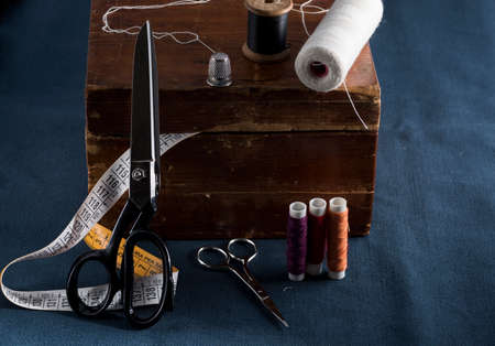 view of a tailored suit from a tailor in his studio