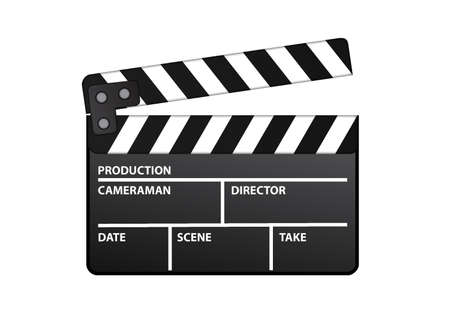 Film clapperのイラスト素材