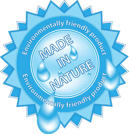 Label Made in Natureのイラスト素材