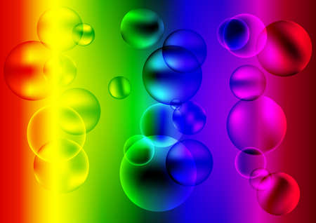 Rainbow Abstractionのイラスト素材