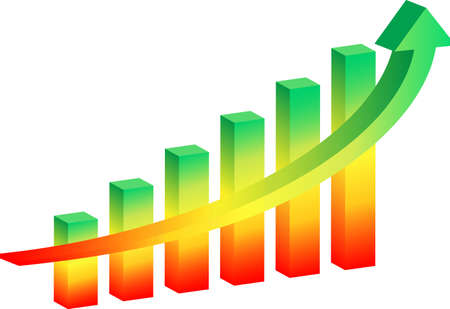 Business Graphのイラスト素材