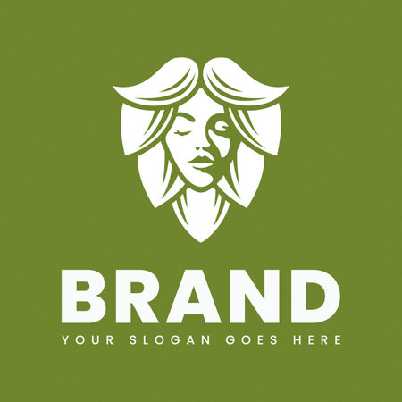 Beauty Hops Logo Iconのイラスト素材