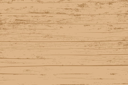 Wooden texture. Vector illustration. Brown wooden background. Wood texture.のイラスト素材
