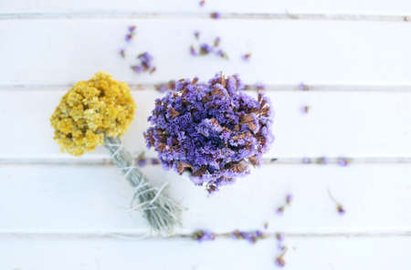 Flowers On The Tableの写真素材