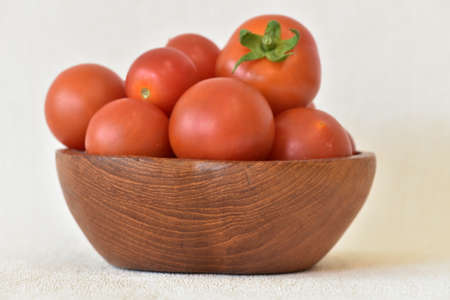 A lot of red tomatoesの写真素材