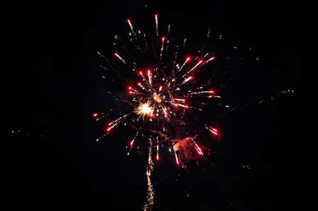 Fireworks for the holidayの写真素材