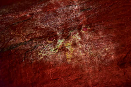 A saturated red colorの写真素材