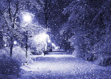 winter alley