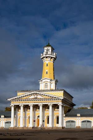 KOSTROMA, RUSSIA - September 10: View of the Town square of Kostroma on September 10, 2016. Kostroma is the one of the Golden Ring cities, Russia.のeditorial素材