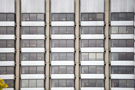 facade of the building in Constructivist style