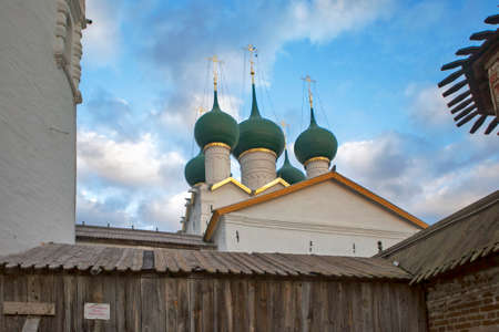 ROSTOV, Russia - 11 September 2017 , Kremlin of ancient town of Rostov Veliky.Russia. Golden Ringのeditorial素材