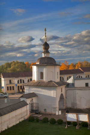 ROSTOV, Russia - 11 September 2017 , Kremlin of ancient town of Rostov Veliky.Russia. Golden Ringのeditorial素材