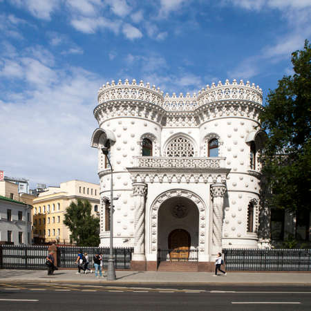 MOSCOW, RUSSIA - OCT 20, 2017: Arseny Morozov House (Now Government Reception House) in Octoberのeditorial素材