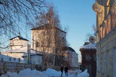 KOLOMNA, RUSSIA - 10 March 2018 The Church of the Great Martyr Nikita - Nikitsky Church. Kolomna,のeditorial素材
