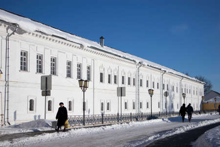 KOLOMNA, RUSSIA - 10 March 2018 Novo-Golutvin Holy Trinity Monastery in the ancient Russian city of Kolomnaのeditorial素材