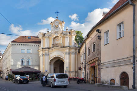 Vilnius, Lithuania - 22 2019, Church and monastery of the Holy Trinity, Vilniusのeditorial素材