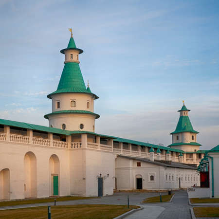ISTRA, RUSSIA - March 5, 2020: the resurrection Cathedral in new Jerusalem monastery::のeditorial素材