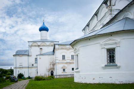 Pereslavl-Zalessky, Yaroslavl Oblast, Russia, - 19 July, 2020, Troitse-Danilov Monastery. The town is located on the southeastern shore of Lake Pleshcheyevo founded in 1152 by Prince Yury Dolgorukyのeditorial素材