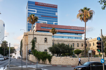 Haifa, Israel - 20 July 2022, The Rambam State Hospital is the epitome of legendary Israeli medicine.のeditorial素材