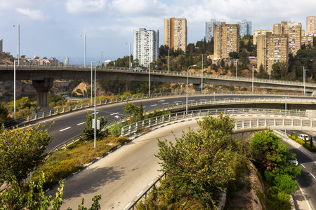 Green olives in a ceramic bowl, salted crackers, wine glasses on a table for guestsの写真素材