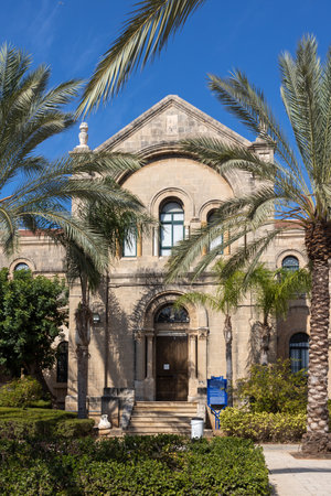 Haifa, Israel - Ocrober 14, 2022, Zawara convent of carmelit nuns is in Bat Galimのeditorial素材