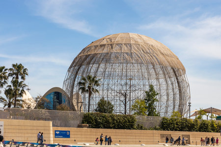 Valencia, Spain - April 20, 2024, The Aviary, Oceanografic, City of Arts and Sciences,のeditorial素材