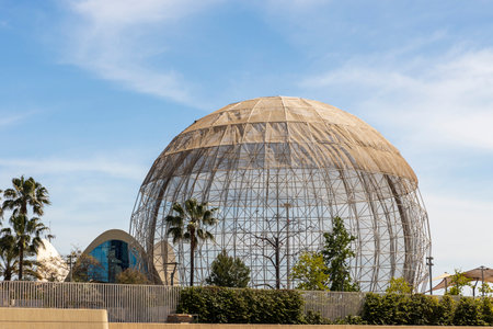 Valencia, Spain - April 20, 2024, The Aviary, Oceanografic, City of Arts and Sciences,のeditorial素材
