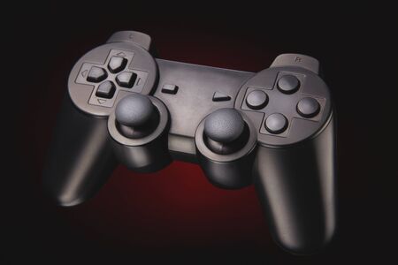 portrait of a wireless joypad for console