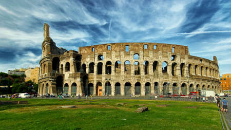  The Colosseum, hdr pictureの写真素材