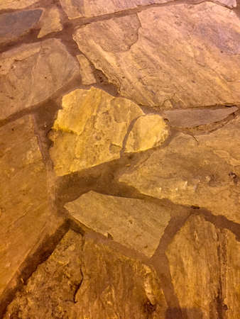 Orange stone abstract close up textureの写真素材