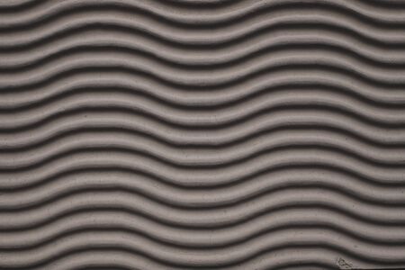 Texture Facade wave tile. Gray color