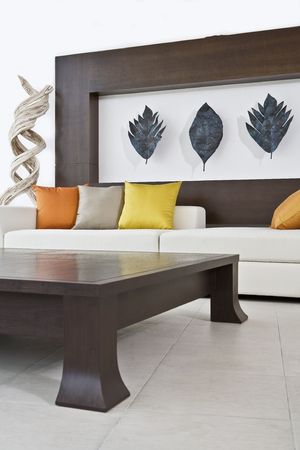 Fragment like view of modern style interiorの写真素材