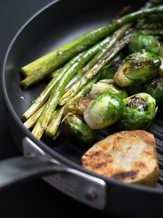 close up view on nice fresh steak on black  backgroundの写真素材