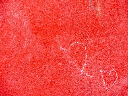 Grunge red wall background texture background.