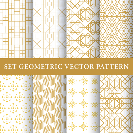 Luxury vector patterns packのイラスト素材