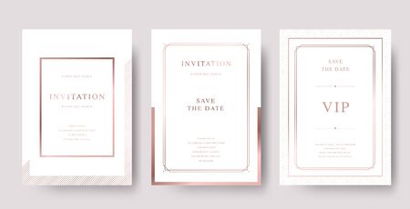Vintage luxury vector invitation cardのイラスト素材