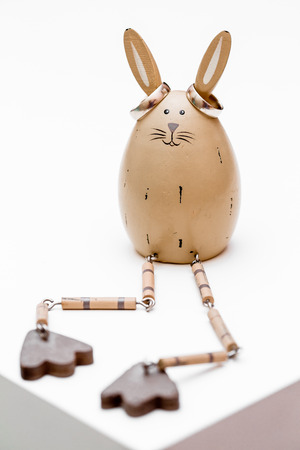 Two weddings rings on the toyの写真素材