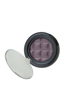 Eye shadows in box isolated on whiteの写真素材