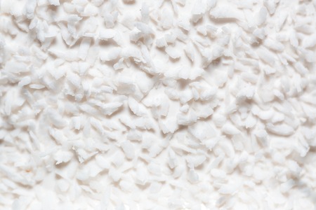 white coconut shavings on the cake.の写真素材