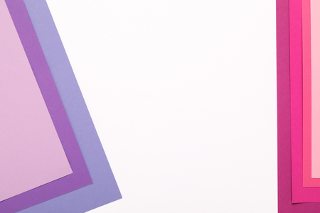 colored paper texture minimalism background. geometric shapes and linesの写真素材