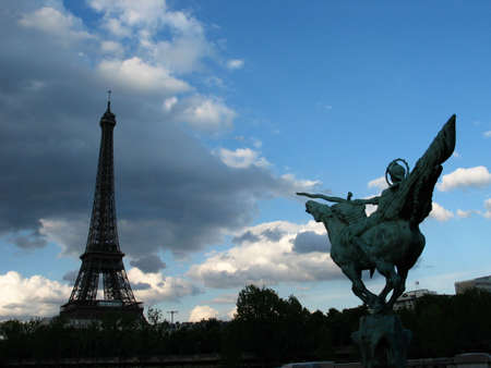 Paris Eiffelの写真素材