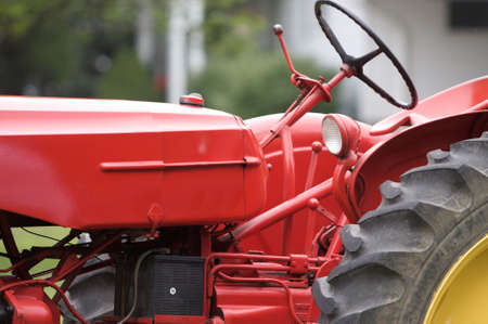 Vintage Tractorの写真素材