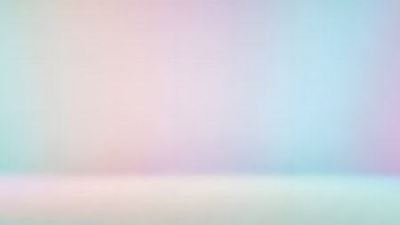 Abstract soft pastel gradient background with smooth transitions between colors for design or presentation useの素材