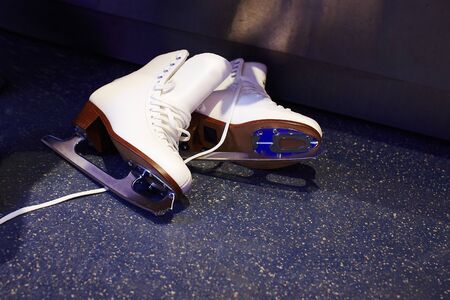 figure skating skatesの写真素材